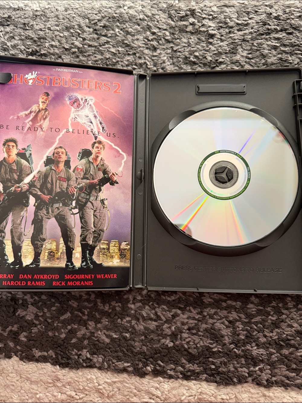 Ghostbusters (1984) and Ghostbusters II (1989) full-length movies DVDs, EUC! - Picture 7 of 8